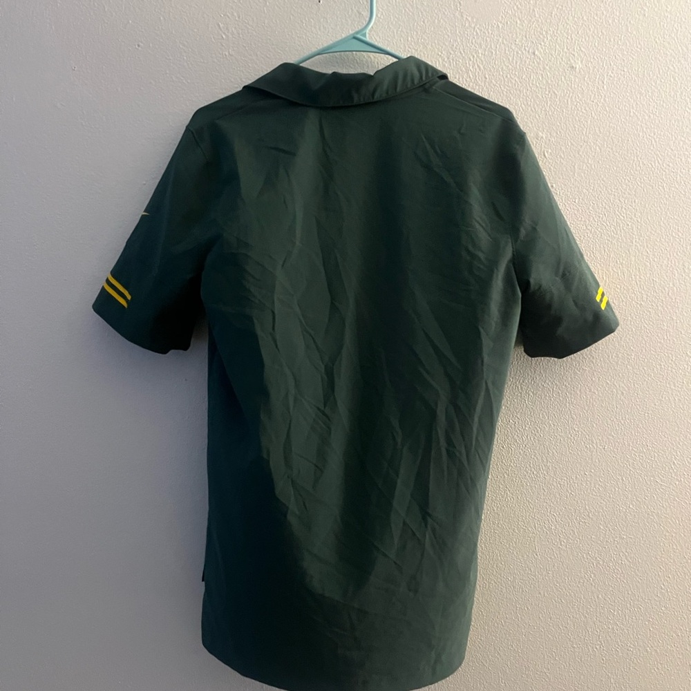 Men's Green Bay Packer On Field Apparel Polo - Picture 2 of 3